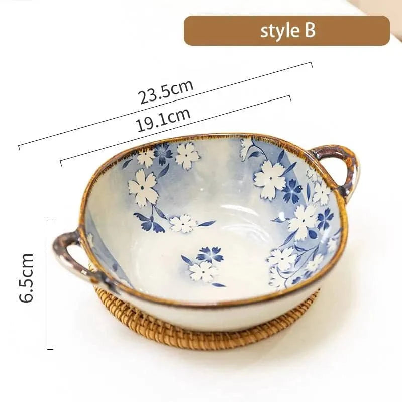 Elegant Ceramic Japanese Bowls