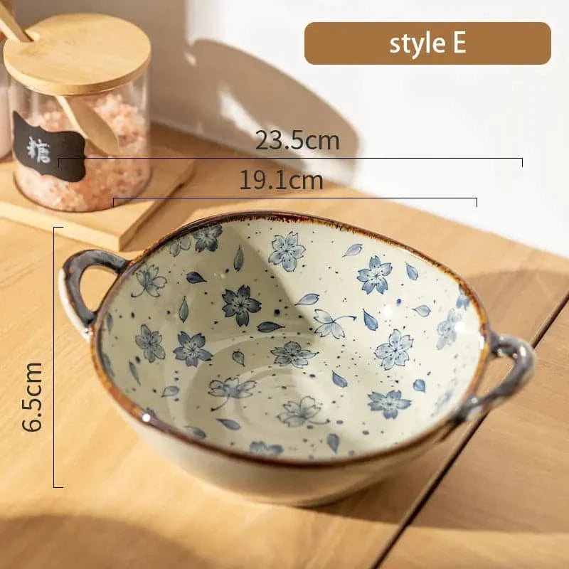 Elegant Ceramic Japanese Bowls