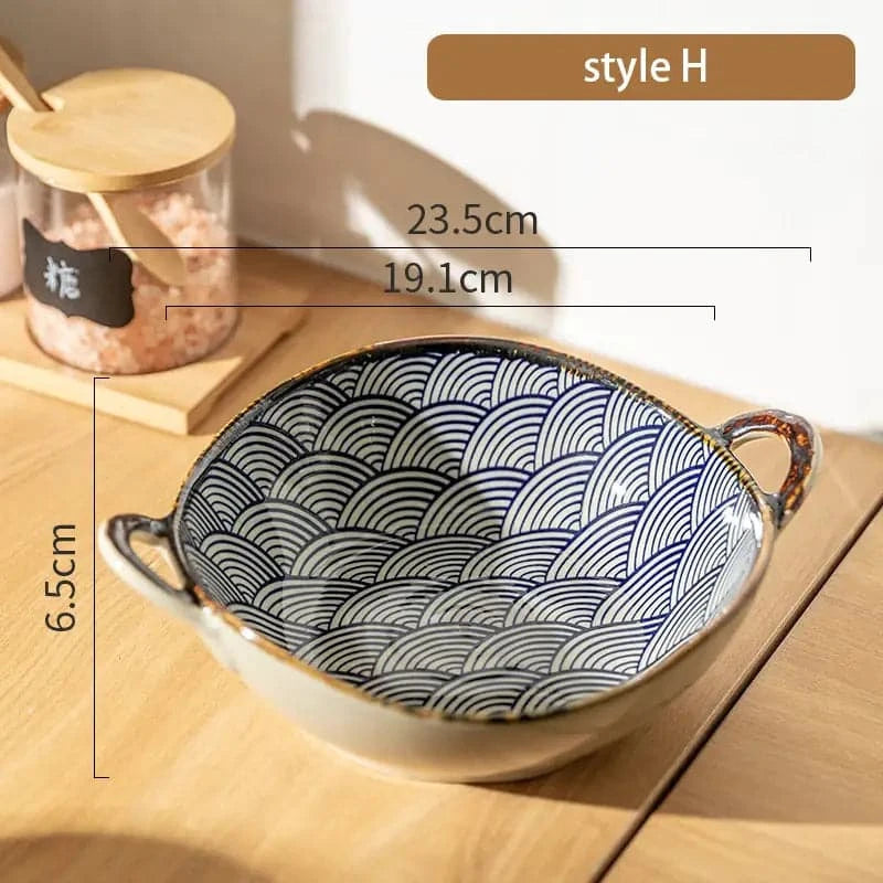 Elegant Ceramic Japanese Bowls