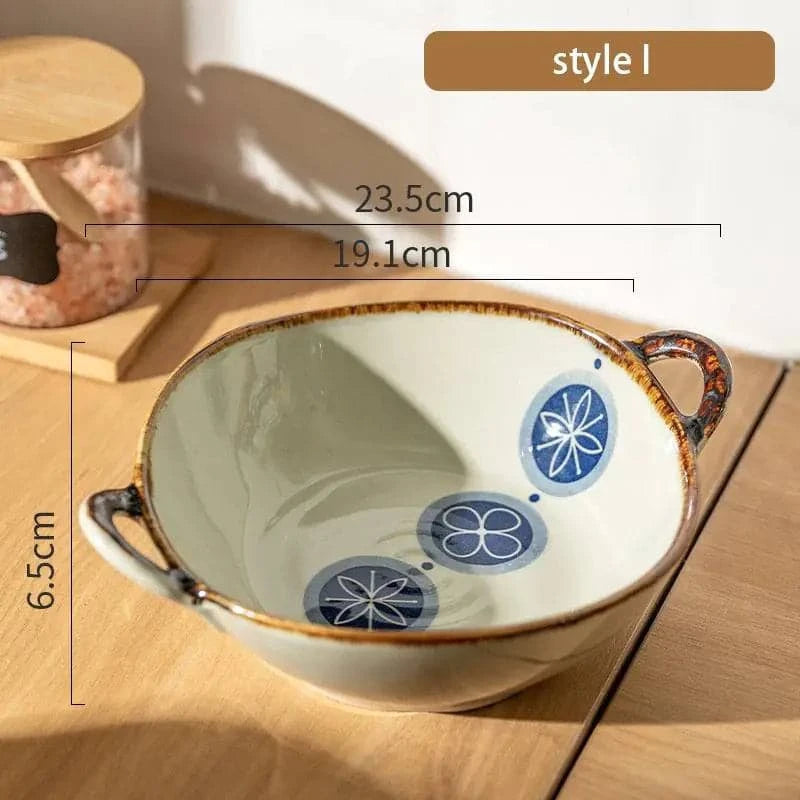 Elegant Ceramic Japanese Bowls