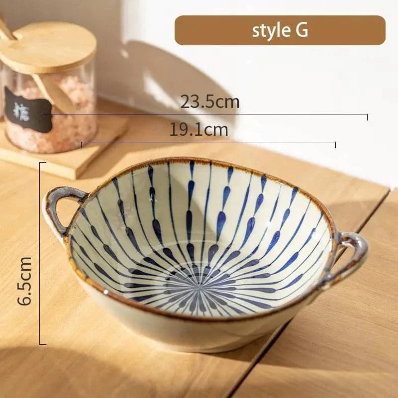 Elegant Ceramic Japanese Bowls
