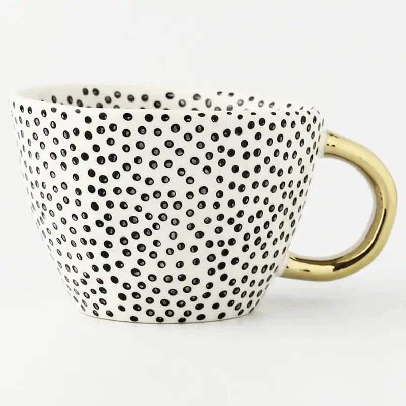 Artisanal Elegance: Hand - Painted Ceramic Mugs - The UNIX