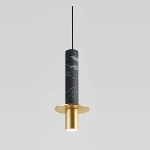 Elegant Marble Candlestick Pendant Light - Versatile & Stylish - The UNIX