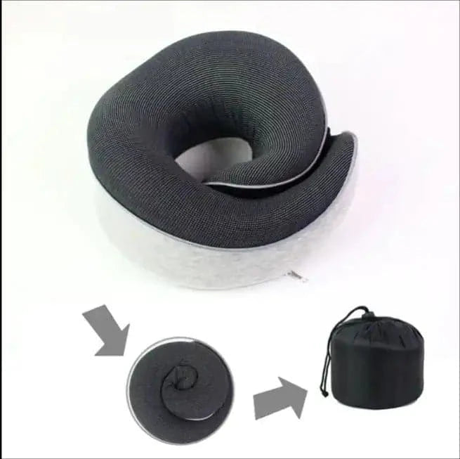 ErgoComfort Adjustable Memory Foam Travel Pillow! - The UNIX