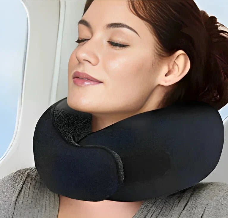 ErgoComfort Adjustable Memory Foam Travel Pillow! - The UNIX