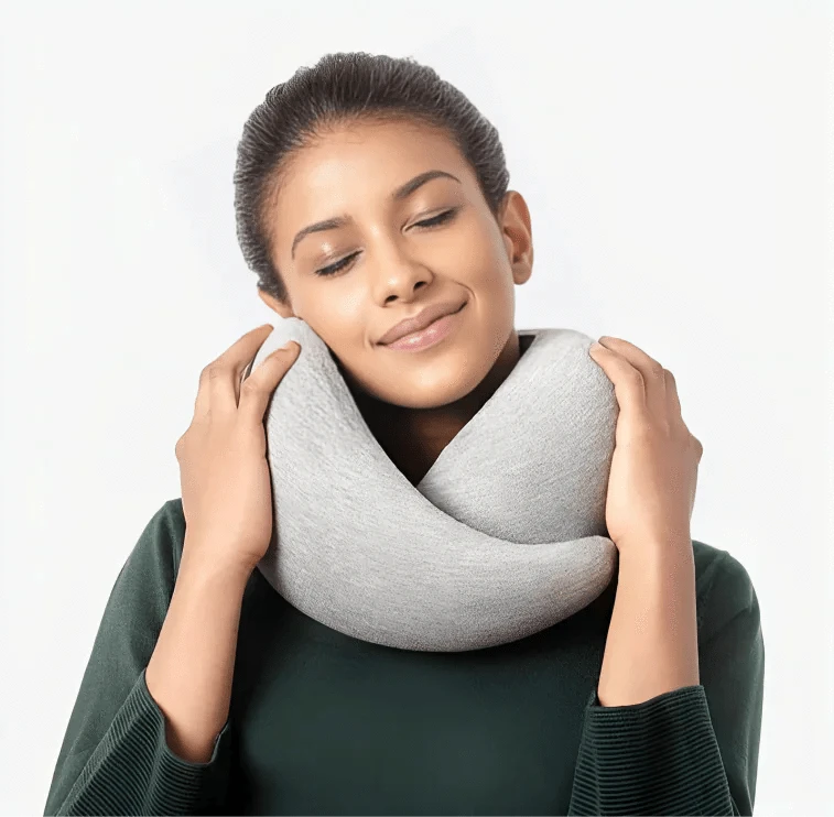 ErgoComfort Adjustable Memory Foam Travel Pillow! - The UNIX