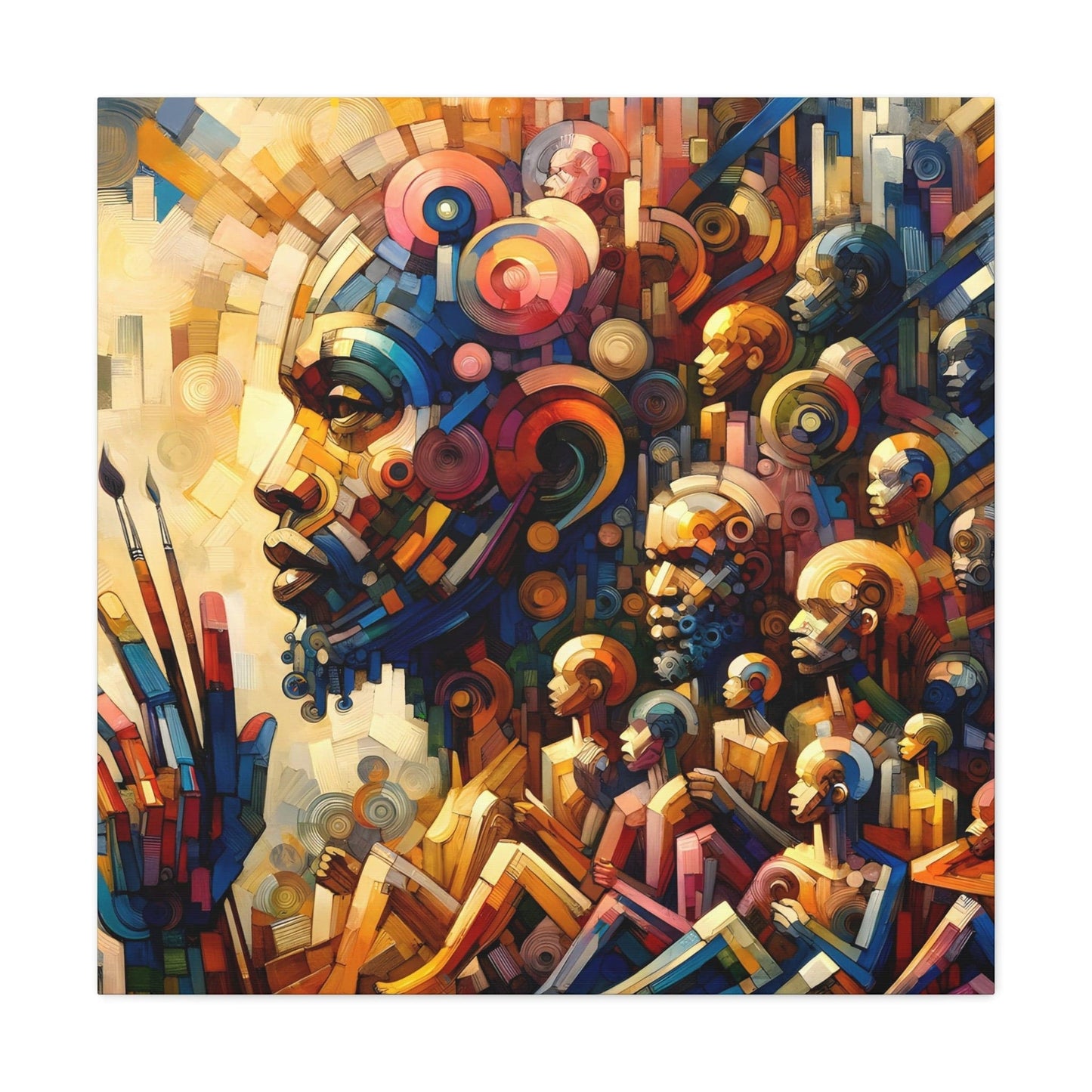 "Frederick Montague's Collection"- Canvas-The UNIX