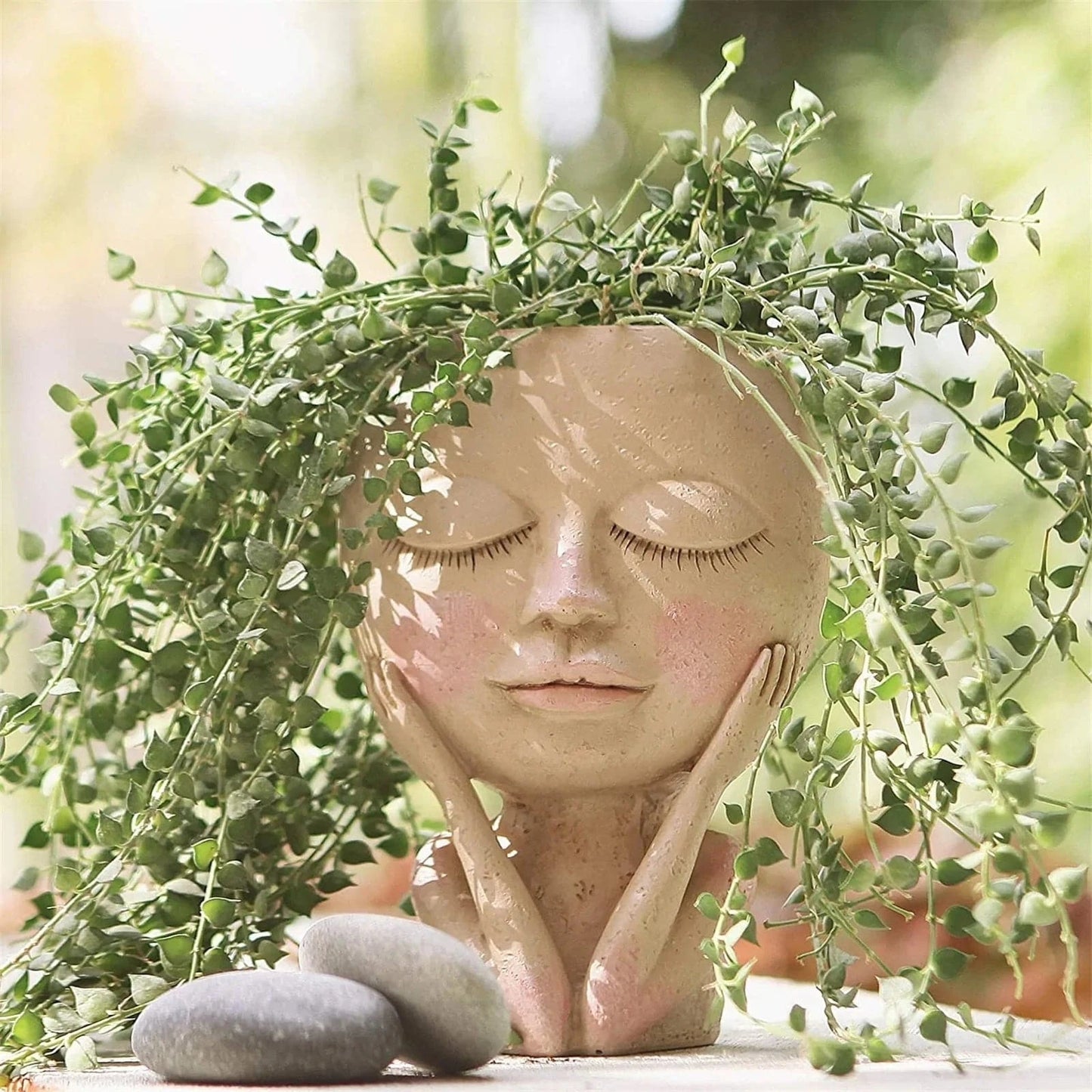 Humanoid Resin Plant Vase - The UNIX