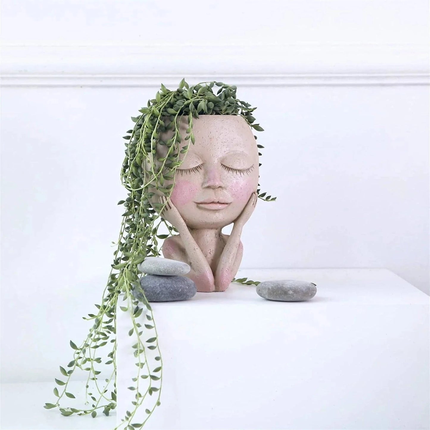 Humanoid Resin Plant Vase - The UNIX