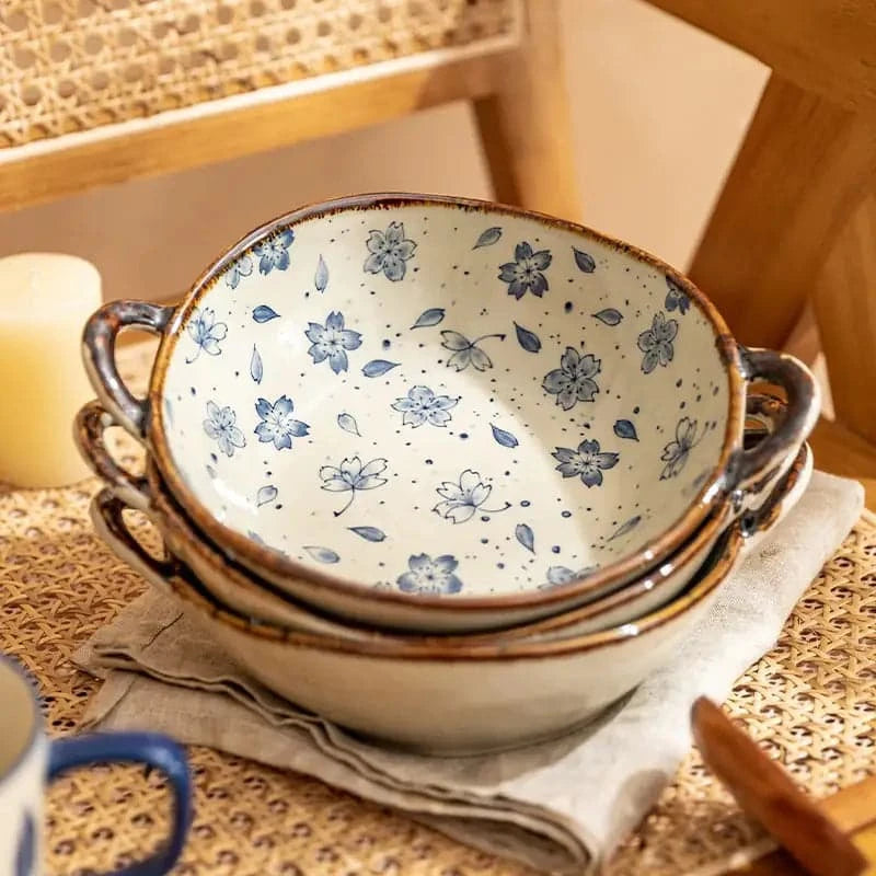 Elegant Ceramic Japanese Bowls