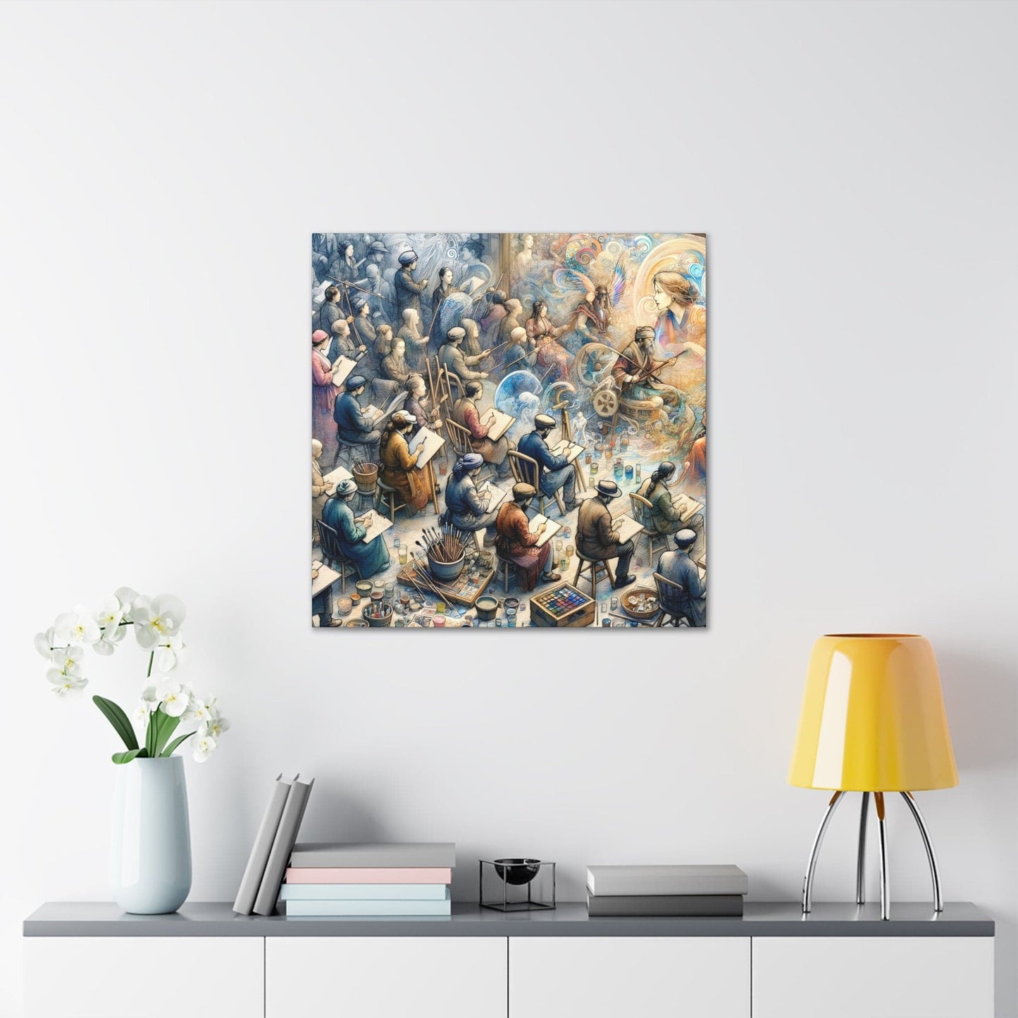 "Lucius Vignette's Classic 1900s Masterpieces" - Canvas - The UNIX