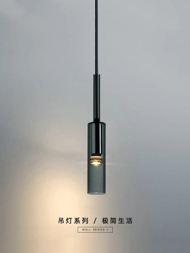 Glass Copper Pendant Wall Lights