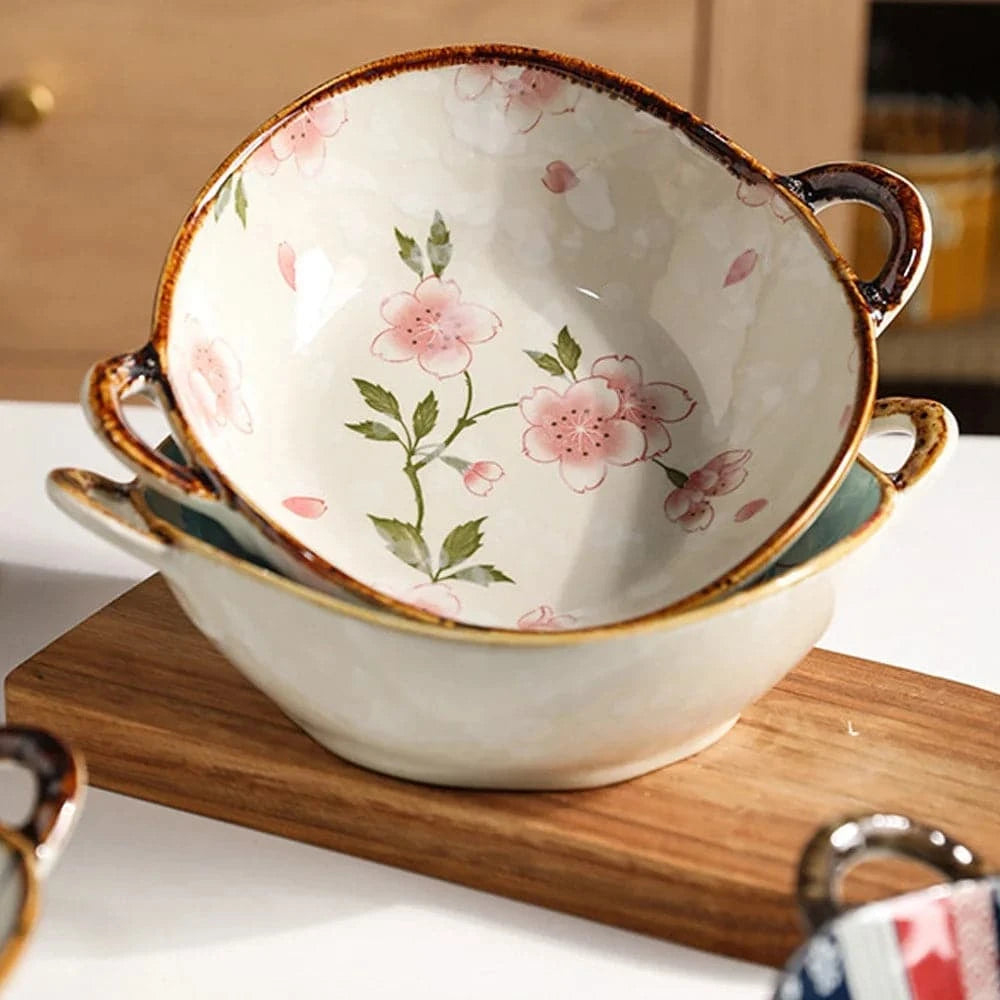 Elegant Ceramic Japanese Bowls
