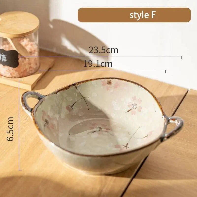 Elegant Ceramic Japanese Bowls