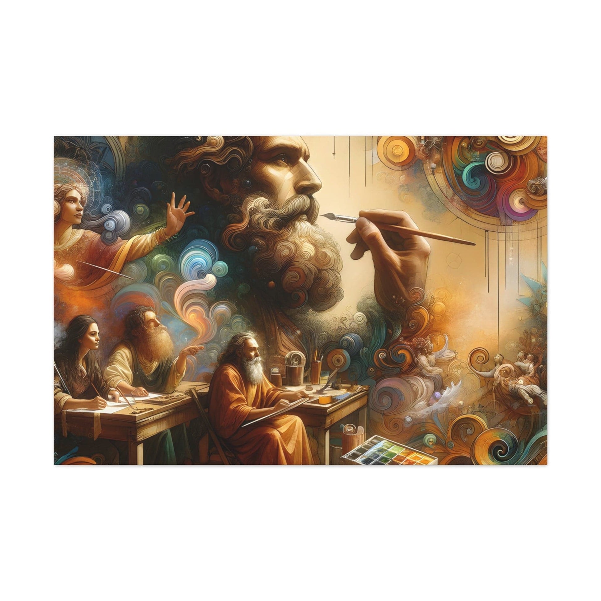 "Sebastian Durant's Timeless Impressions" - Canvas - The UNIX