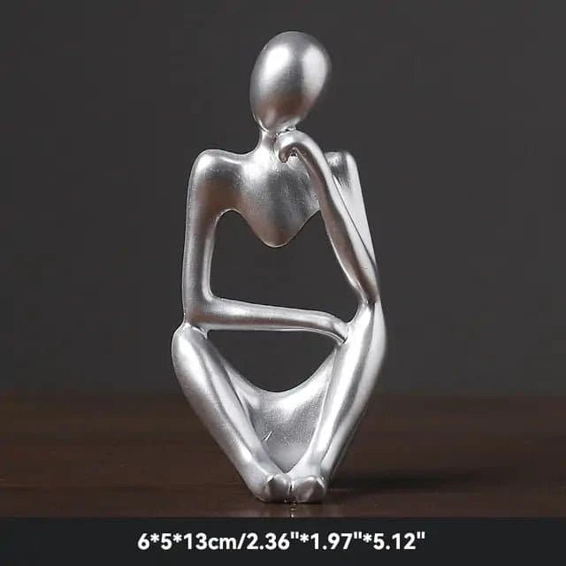 The Thinker Abstract Statues: A Timeless Statement Piece - The UNIX