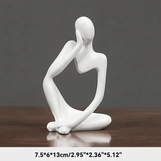 The Thinker Abstract Statues: A Timeless Statement Piece - The UNIX