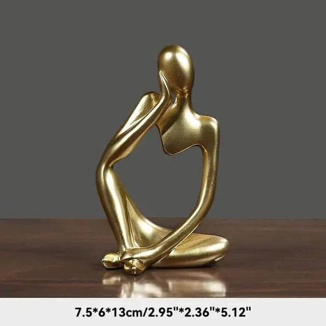 The Thinker Abstract Statues: A Timeless Statement Piece - The UNIX