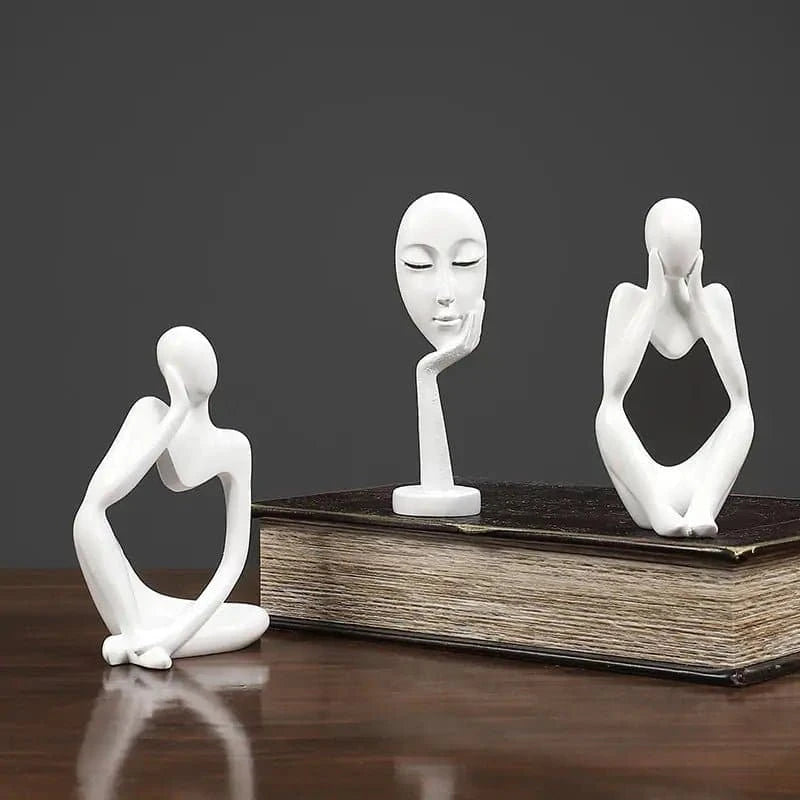 The Thinker Abstract Statues: A Timeless Statement Piece - The UNIX