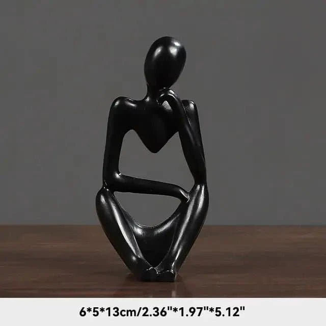 The Thinker Abstract Statues: A Timeless Statement Piece - The UNIX