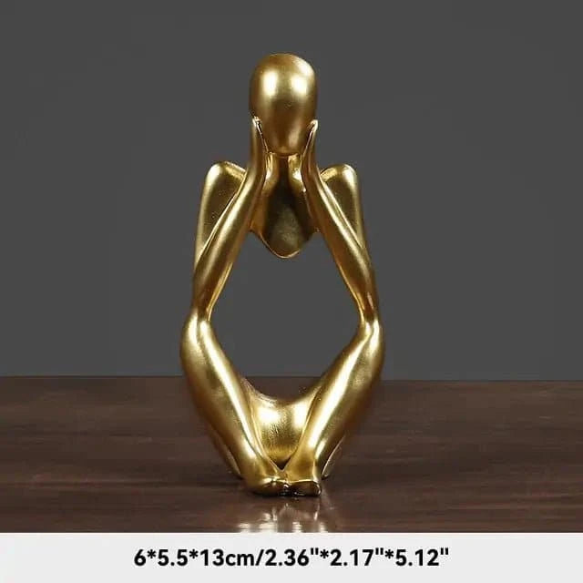 The Thinker Abstract Statues: A Timeless Statement Piece - The UNIX