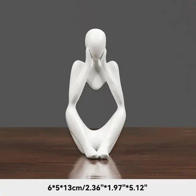 The Thinker Abstract Statues: A Timeless Statement Piece - The UNIX