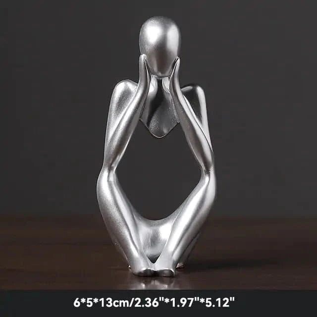 The Thinker Abstract Statues: A Timeless Statement Piece - The UNIX