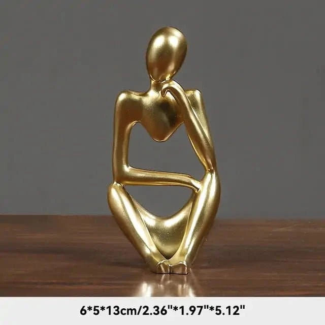 The Thinker Abstract Statues: A Timeless Statement Piece - The UNIX