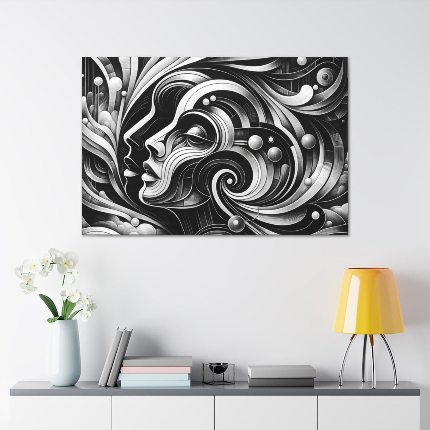 Vivienne Delacroix: Master of Romantic Visions - Canvas - The UNIX