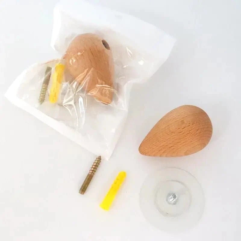 Wooden Water Drop Wall Hook - The UNIX