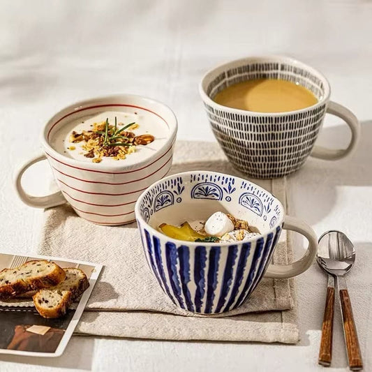 Japanese handmade ceramic mug