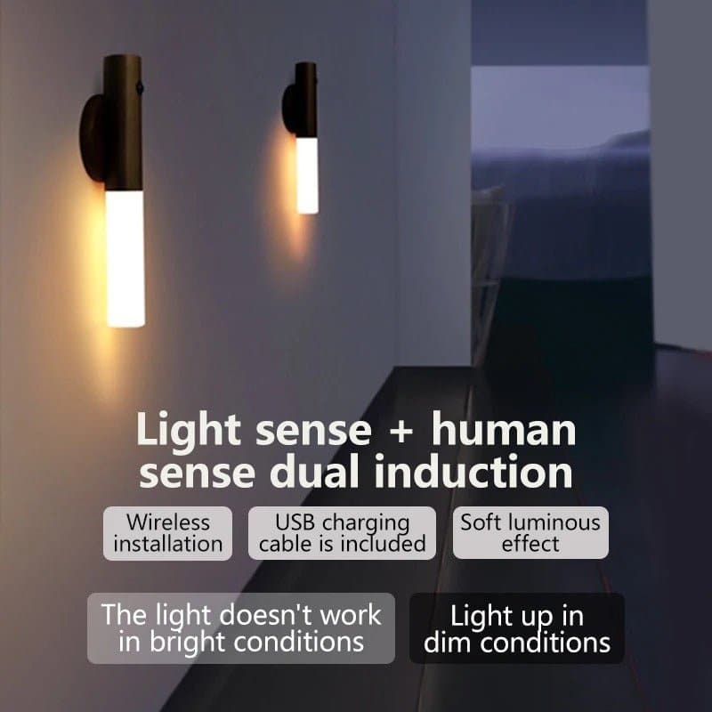 IllumiCharge Wireless Rechargeable Wall Lamp - The UNIX
