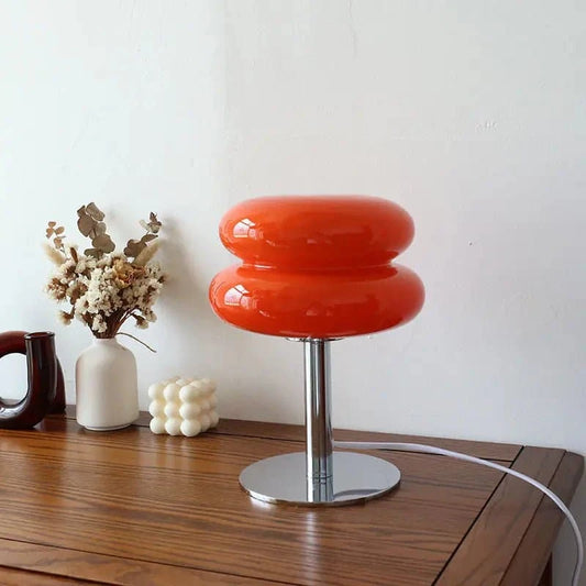 Luxurious Italian Artisan Glass Egg Tart Luminaire - The UNIX