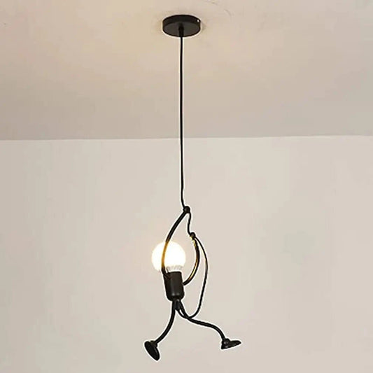 Modern LED Metal Man Pendant Light - The UNIX
