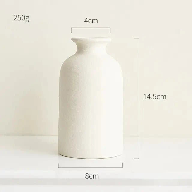 Premium Nordic Ceramic Vase - Elegant, Durable & Versatile Decor for Modern Homes - Available in 6 Unique Variants - The UNIX