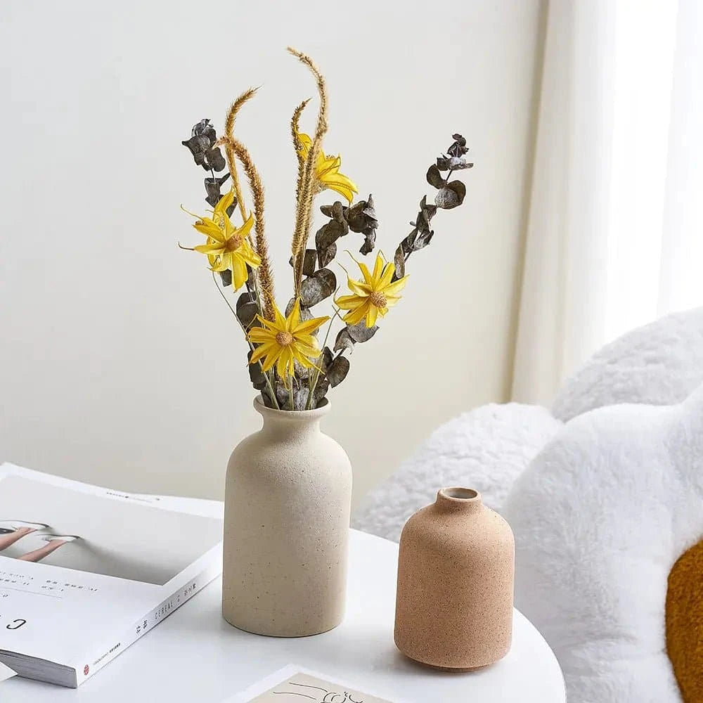 Premium Nordic Ceramic Vase - Elegant, Durable & Versatile Decor for Modern Homes - Available in 6 Unique Variants - The UNIX