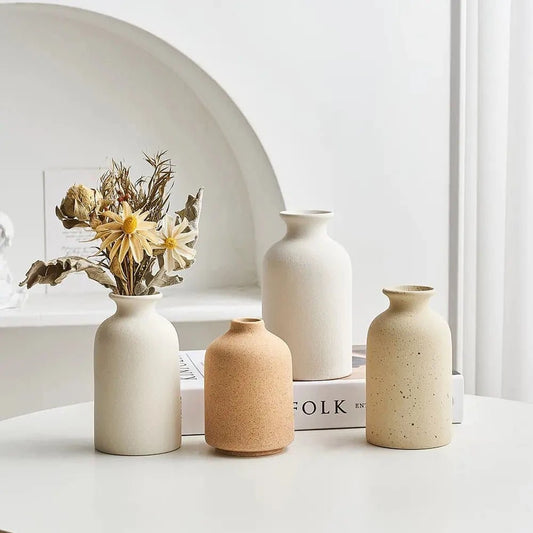 Premium Nordic Ceramic Vase - Elegant, Durable & Versatile Decor for Modern Homes - Available in 6 Unique Variants - The UNIX