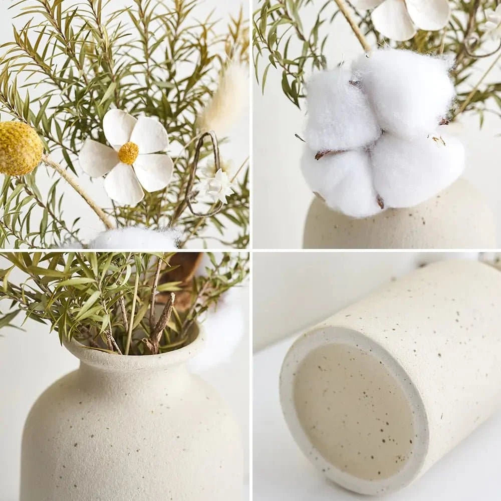 Premium Nordic Ceramic Vase - Elegant, Durable & Versatile Decor for Modern Homes - Available in 6 Unique Variants - The UNIX