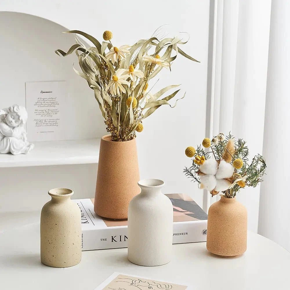 Premium Nordic Ceramic Vase - Elegant, Durable & Versatile Decor for Modern Homes - Available in 6 Unique Variants - The UNIX