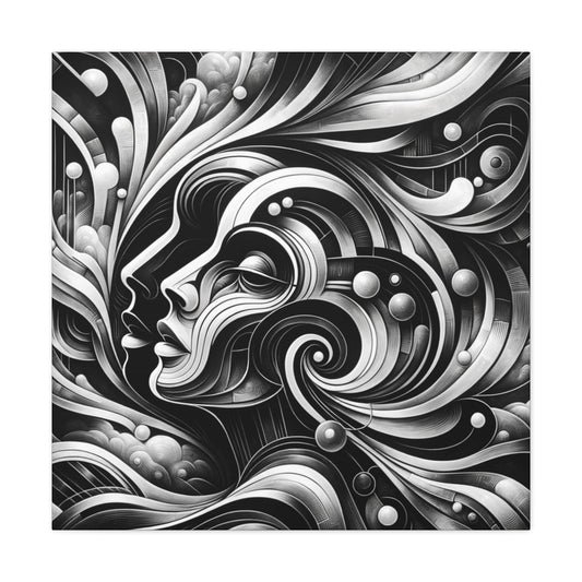 Vivienne Delacroix: Master of Romantic Visions - Canvas - The UNIX